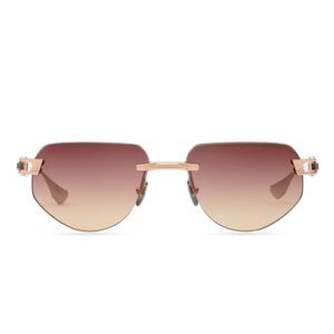 DITA Grand-Imperyn Rimless Geometric Sunglasses with Gradient Lenses